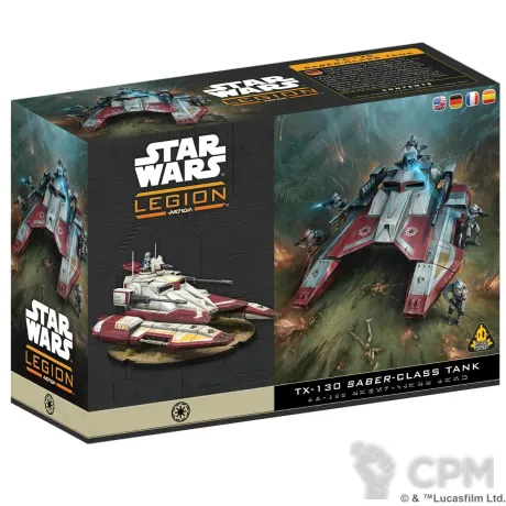 Описание картинки Star Wars: Legion – TX-130 Saber Tank от StarkLogistics по цене 8 715руб | Свободный Рынок Миниатюр - СРМ