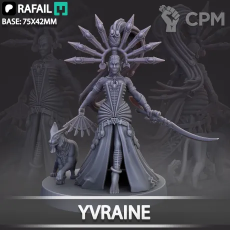 Описание картинки Yvraine от Naggaroth Night по цене 600руб | Свободный Рынок Миниатюр - СРМ