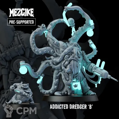 Описание картинки Addicted dredger v2 от Age of Printmar по цене 326руб | Свободный Рынок Миниатюр - СРМ