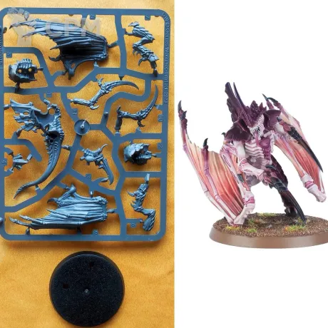 Описание картинки Winged Tyranid Prime от aldger по цене 1 000руб | Свободный Рынок Миниатюр - СРМ