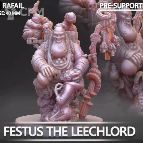 Описание картинки Festus the Leechlord от MrMetalHorror по цене 300руб | Свободный Рынок Миниатюр - СРМ