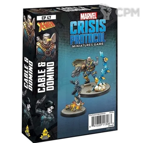 Описание картинки Marvel: Crisis Protocol - Domino And Cable от StarkLogistics по цене 4 620руб | Свободный Рынок Миниатюр - СРМ