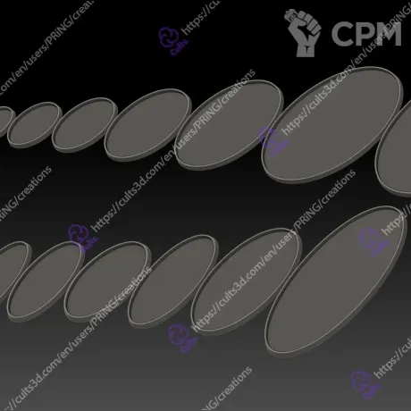 Описание картинки База с полым верхом 130х130 от Brutality по цене 210руб | Свободный Рынок Миниатюр - СРМ