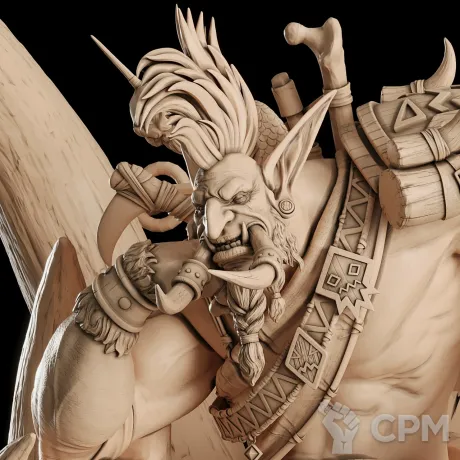 Описание картинки Voljin Фигурка (World of Warcraft) от GAS3TXD  по цене 7 900руб | Свободный Рынок Миниатюр - СРМ