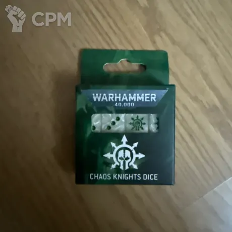Описание картинки CHAOS KNIGHTS DICE от zurdo по цене 3 500руб | Свободный Рынок Миниатюр - СРМ