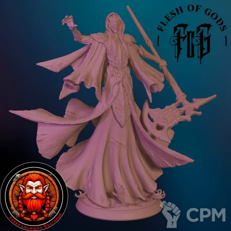 Описание картинки Некромант от Falgrim's_shop по цене 450руб | Свободный Рынок Миниатюр - СРМ