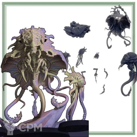 Описание картинки Neurotyrant от Подземный человек по цене 300руб | Свободный Рынок Миниатюр - СРМ