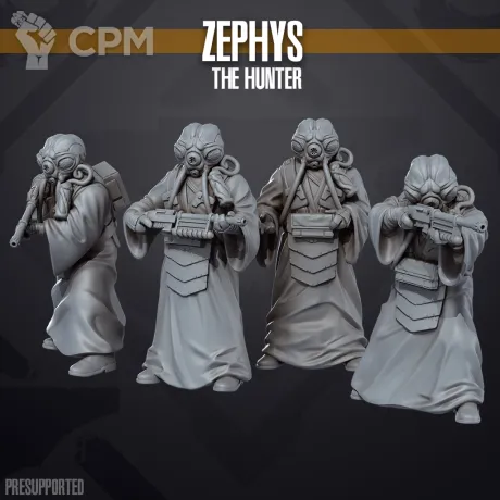 Описание картинки zephys the Hunter от Manufactorum76 по цене 640руб | Свободный Рынок Миниатюр - СРМ