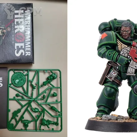 Описание картинки Space Marine Heroes 2025 - Brother Zeradim, ориг на литнике от Утка по цене 700руб | Свободный Рынок Миниатюр - СРМ