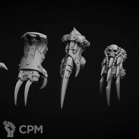 Описание картинки оружие тип Claws (правая рука) от LDBits по цене 569руб | Свободный Рынок Миниатюр - СРМ
