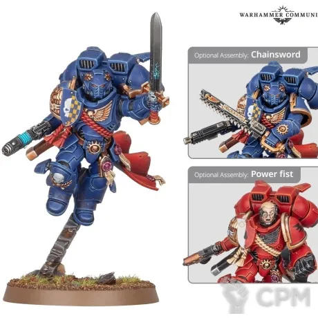 Описание картинки CAPTAIN WITH JUMP PACK от Dark Heresy по цене 850руб | Свободный Рынок Миниатюр - СРМ