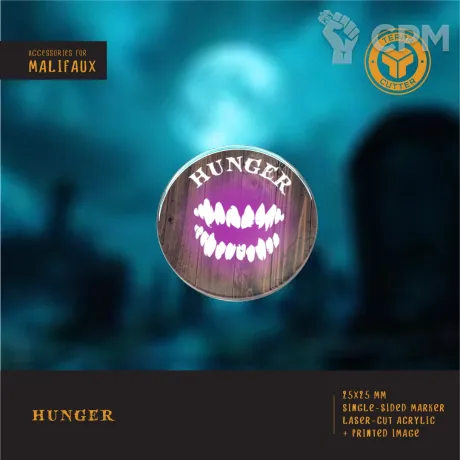 Описание картинки Malifaux Hunger от TerraCutter по цене 35руб | Свободный Рынок Миниатюр - СРМ
