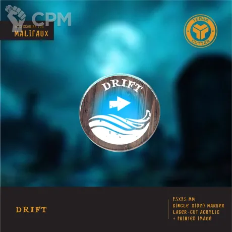 Описание картинки Malifaux Drift от TerraCutter по цене 35руб | Свободный Рынок Миниатюр - СРМ