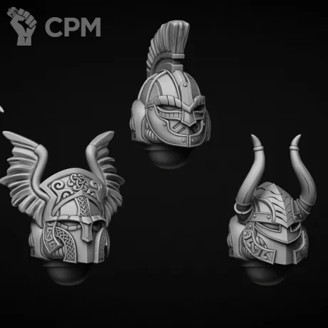 Описание картинки шлем тип "Mendax" Celt от Bazilevs по цене 398руб | Свободный Рынок Миниатюр - СРМ
