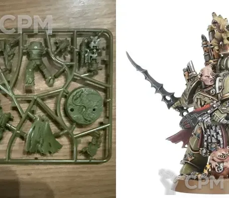 Описание картинки Plague Champion Gangrus от zurdo по цене 1 500руб | Свободный Рынок Миниатюр - СРМ