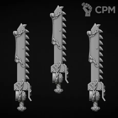 Описание картинки мечи тип Enigma (правая рука) от Bazilevs по цене 497руб | Свободный Рынок Миниатюр - СРМ