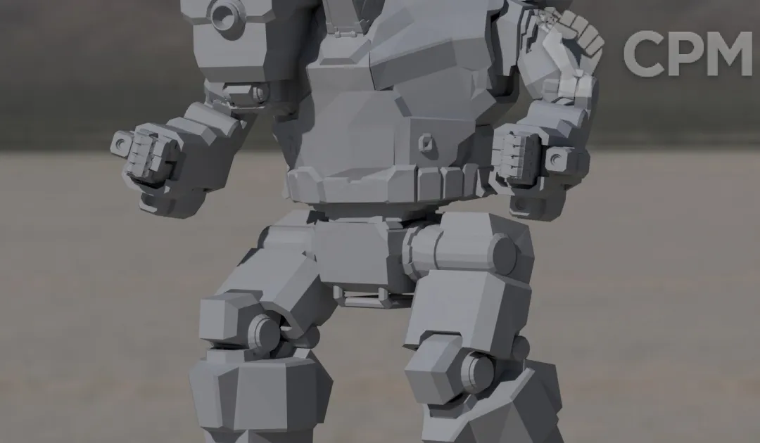 HBK-4G Hunchback for Battletech - купить от 3Д печать миниатюр по цене ...
