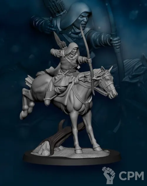 Dunedain Mounted Ranger ver.2 - купить от 3Д печать миниатюр по цене ...