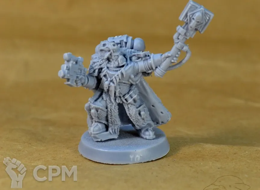 Figurine Games Workshop Sacerdoto Lobo, Space Wolves, Games Day 2003, Neuve