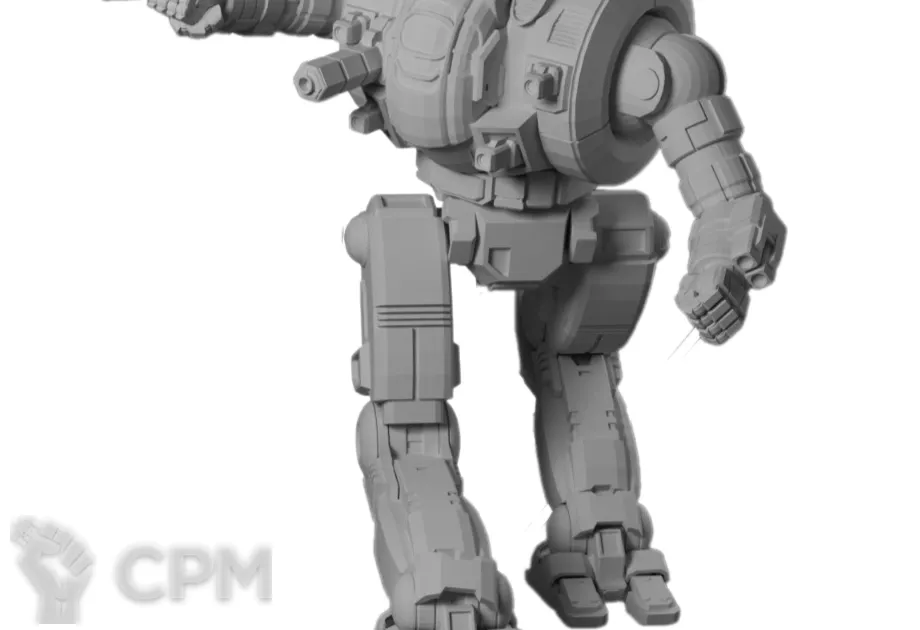 CES-3R Caesar Gertrude for Battletech - купить от 3Д печать миниатюр по ...
