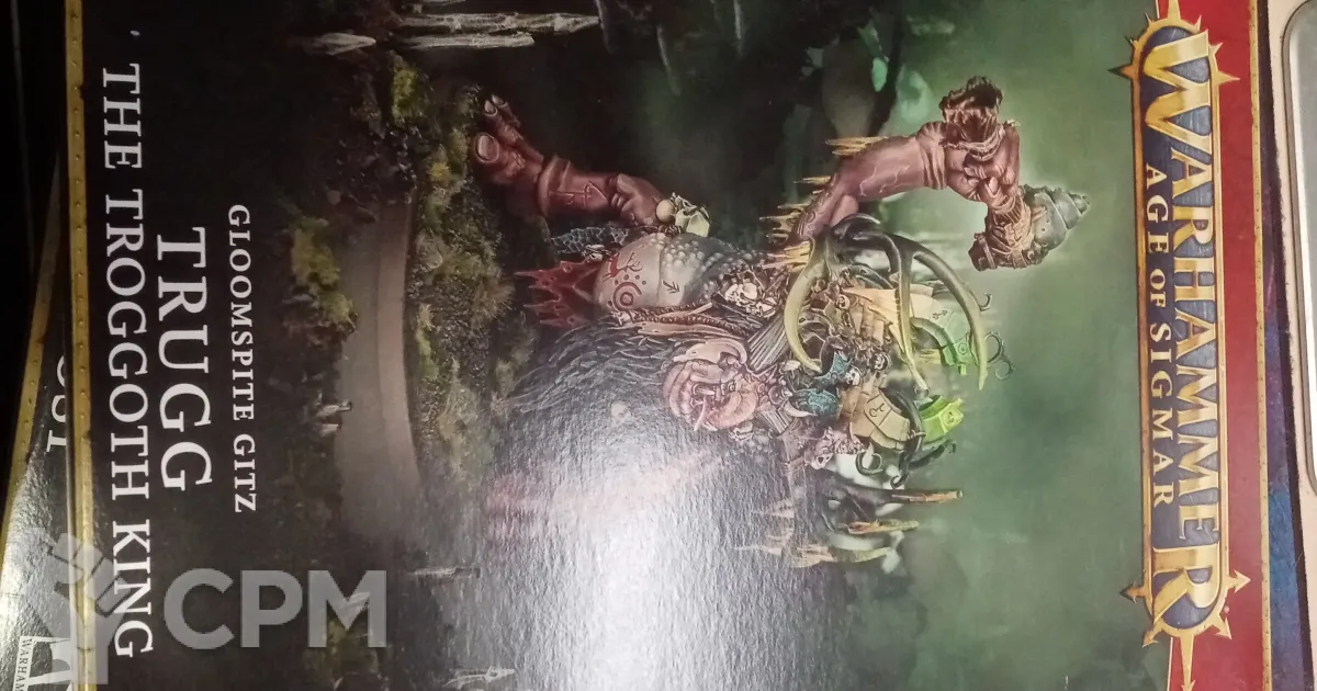 gloomspite gitz: trugg the troggoth king