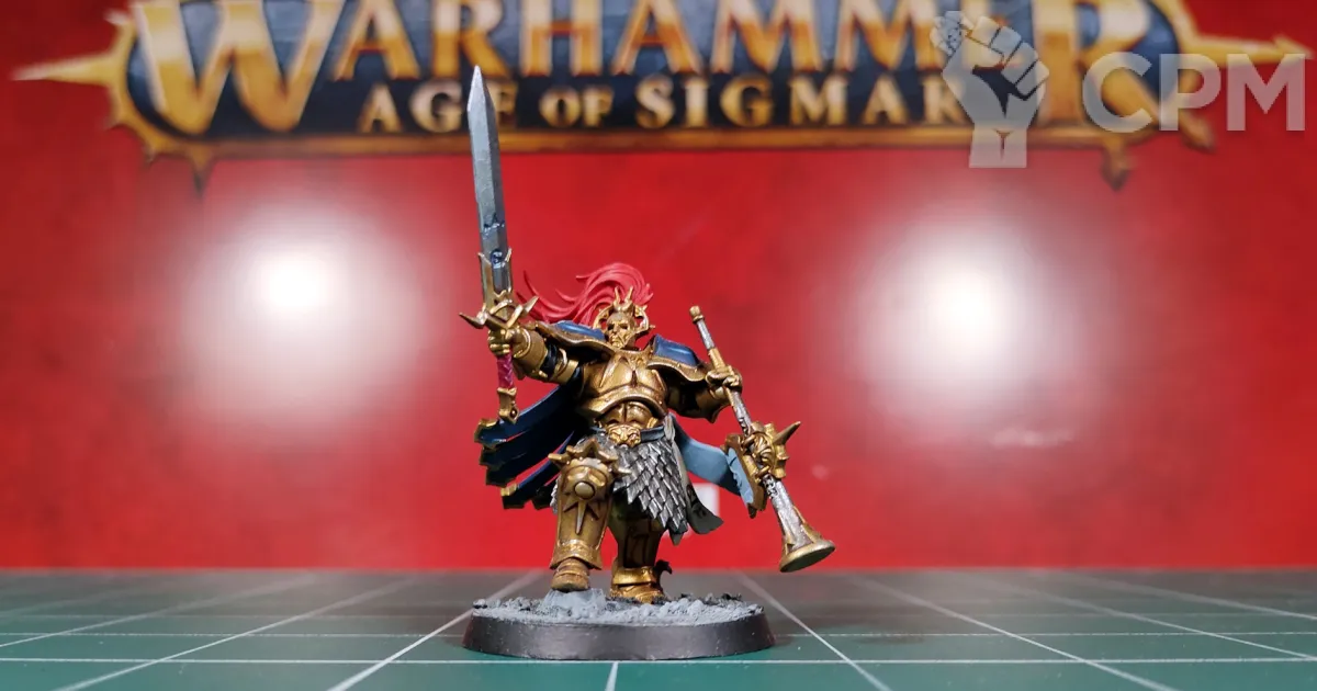 Stormcast Eternals Knight-Heraldor - Свободный Рынок Миниатюр