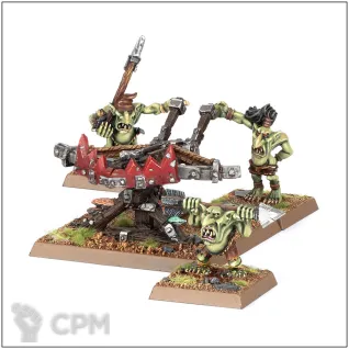 Описание картинки Goblin Bolt Throwa от OldHammer Мастерская по цене 750руб | Свободный Рынок Миниатюр - СРМ