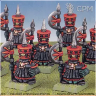 Описание картинки Chaos Dwarf Regiment x10 от OldHammer Мастерская по цене 1 000руб | Свободный Рынок Миниатюр - СРМ