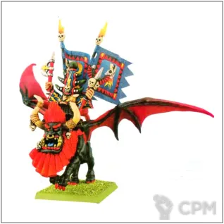 Описание картинки Sorcerer on Lammasu от OldHammer Мастерская по цене 1 000руб | Свободный Рынок Миниатюр - СРМ