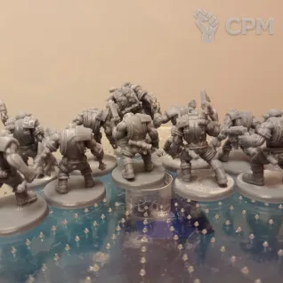Описание картинки Бойзы (Boyz) - Орки (Orc) - Вархаммер 40000 (Миниатюры Warhammer 40000) от Лавка Приключенца по цене 1 399руб | Свободный Рынок Миниатюр - СРМ
