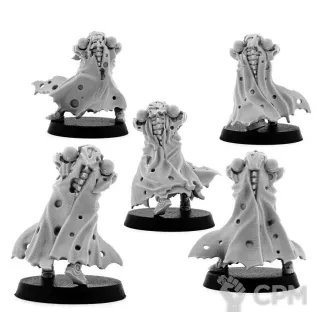 Описание картинки Necrocyborg Deathmarks Conversion Set от Dark Heresy по цене 982руб | Свободный Рынок Миниатюр - СРМ