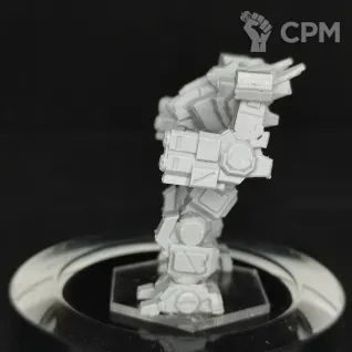 Описание картинки Джулиано JLN-5A (90 тонн) от Dwarf Pirate Foundry по цене 350руб | Свободный Рынок Миниатюр - СРМ