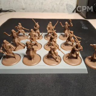 Описание картинки Lysene Sellswords от Zehir по цене 2 800руб | Свободный Рынок Миниатюр - СРМ