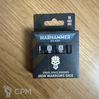 Описание картинки Iron Warriors Dice от zurdo по цене 3 500руб | Свободный Рынок Миниатюр - СРМ
