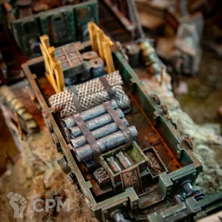 Описание картинки Строительные грузы ✠ TRENCH CRUSADE от Big Brain Terrain по цене 1 550руб | Свободный Рынок Миниатюр - СРМ