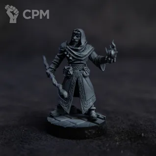 Описание картинки Волшебник/ Колдун/ Чародей от Dark Craft Hobby по цене 260руб | Свободный Рынок Миниатюр - СРМ