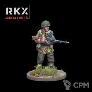 Описание картинки Британия, Десантники, British Paratroopers, Merville от 3DPrintClub по цене 75руб | Свободный Рынок Миниатюр - СРМ
