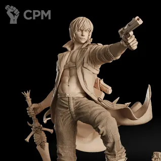 Описание картинки Dante Фигурка (Devil May Cry) от GAS3TXD  по цене 3 600руб | Свободный Рынок Миниатюр - СРМ