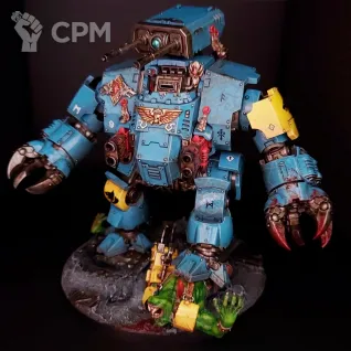 Описание картинки Dreadnought brutalis от Слономорф по цене 4 000руб | Свободный Рынок Миниатюр - СРМ
