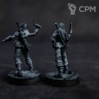 Описание картинки Близняшки-разбойницы от Dark Craft Hobby по цене 516руб | Свободный Рынок Миниатюр - СРМ