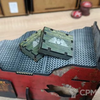 Описание картинки PREpaint WTC Kill Team Terrain Set от TerraCutter по цене 9 900руб | Свободный Рынок Миниатюр - СРМ