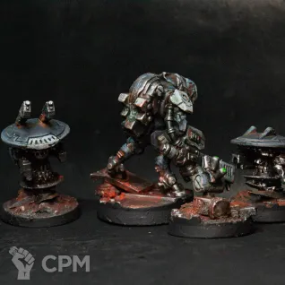Описание картинки XV26 Stealth Battlesuits killteam от Второлесозаводчане по цене 2 950руб | Свободный Рынок Миниатюр - СРМ