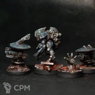 Описание картинки XV26 Stealth Battlesuits killteam от Второлесозаводчане по цене 2 950руб | Свободный Рынок Миниатюр - СРМ