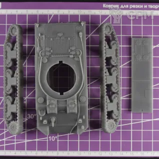 Описание картинки Британский средний танк Sherman III со шноркелем / масштаб 1:56/ 28 мм от DModels по цене 1 750руб | Свободный Рынок Миниатюр - СРМ