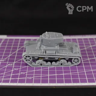 Описание картинки Советский легкий химический (огнеметный) танк ХТ-130 / масштаб 1:56/ 28 мм от DModels по цене 650руб | Свободный Рынок Миниатюр - СРМ