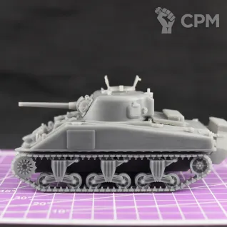 Описание картинки Британский средний танк Sherman III со шноркелем / масштаб 1:56/ 28 мм от DModels по цене 1 750руб | Свободный Рынок Миниатюр - СРМ