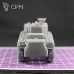 Описание картинки Британский средний танк Sherman III со шноркелем / масштаб 1:56/ 28 мм от DModels по цене 1 750руб | Свободный Рынок Миниатюр - СРМ