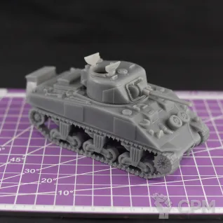 Описание картинки Британский средний танк Sherman III со шноркелем / масштаб 1:56/ 28 мм от DModels по цене 1 750руб | Свободный Рынок Миниатюр - СРМ