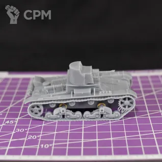 Описание картинки Советский легкий химический (огнеметный) танк ХТ-26 / масштаб 1:56/ 28 мм от DModels по цене 650руб | Свободный Рынок Миниатюр - СРМ