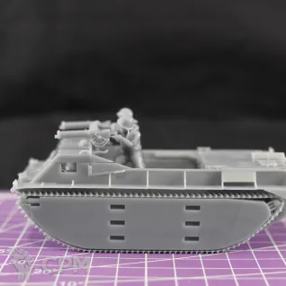 Описание картинки Американская десантная машина AMTRACK с экипажем / масштаб 1:56/ 28мм от DModels по цене 1 700руб | Свободный Рынок Миниатюр - СРМ